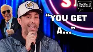 Adam Ray Does Joe Biden As Oprah | Stand-Up On The Spot