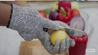Cut Resistant Gloves - Food Grade, Level 5 Hand Protection for Kitchen and Outdoor Work