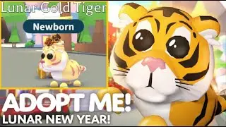 NEW UPDATE! ROBLOX ADOPT ME, LUNAR NEW YEAR 2022, GETTING LEGENDARY LUNAR GOLD TIGER
