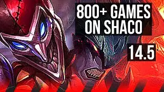 SHACO vs AATROX (TOP) | 5/1/10, 800+ games | NA Master | 14.5