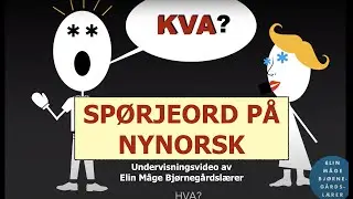 Spørjeord på nynorsk