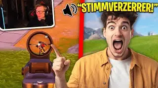 Jeder denkt ich hab STIMMVERZERRER in FORTNITE RANDOM SQUADS🤣