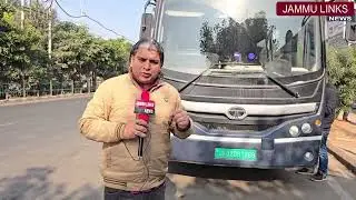 Jammu Smart City Bus Wheel Detaches Mid-Motion, Woman Pedestrian Injured in Mishap