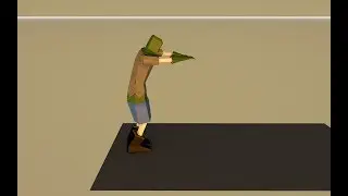 Cinema 4D Speed Modeling : Low Poly Zombie Character