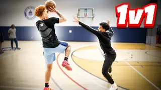 HOW DO I GUARD THIS?! 1v1 Basketball Vs Pro Hoopers..