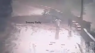 Landslide in Atami Japan Raw Footage
