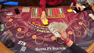 Blackjack $2,000 Table Buy-In at Santa Fe Station Casino Las Vegas