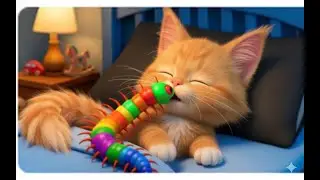 Maine Coon Cat Dad Rushes Kitten With a Toothache to the Vet Dentist! 😿 | Heartwarming AI Cat Story