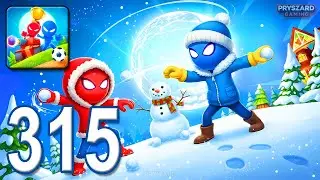 Stickman Party - Gameplay Part 315 Random Funny MiniGames 1 2 3 4 Plyer Free New Update Adventure