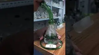 HBking X1 glass smoking water pipes bubbler shisha hookah tobacco bong oil rig pipe