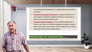 Post Basic 1st Year - Microbiology - Infection Control  Sterilization - Types & Methods Part 01