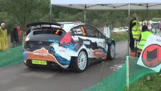 Rally Bohemia 2012  Mads Ostberg Ford Fiesta RRC Shakedown