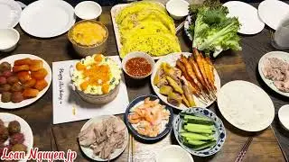 Mấy Chị em họp mặt ăn những món ăn quê Hương rất ngon 