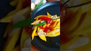 🇵🇭 Satisfying 𝐏𝐢𝐜𝐤𝐥𝐞𝐝 𝐌𝐚𝐧𝐠𝐨 / 𝐁𝐮𝐫𝐨𝐧𝐠 𝐌𝐚𝐧𝐠𝐠𝐚 #shorts #easy #cheap #sidedish #delish #tasty #colorful
