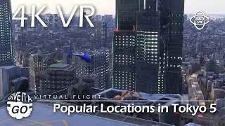 VR - Popular Locations in Tokyo 5 - Virtual Scenic Flight 066