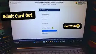 Admit Card Out | JEE 2026
