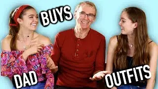 Dad Buys Daughters Outfits Challenge - Nina and Randa