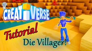 Creativerse 🛠 Tutorial ⛏ Hier kommen die Villager [german]