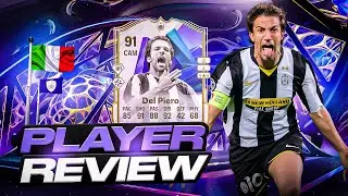 91 FC PRO OPEN CHAMPION ICON DEL PIERO SBC PLAYER REVIEW - EA FC 26 ULTIMATE TEAM