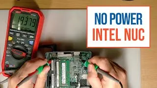 Trying to fix an Intel NUC motherboard - Your ideas are welcome! #righttorepair #computerrepair