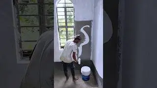 Wall primer apply before painting waterproof damp sheath primer #shorts #viral #workout #youtube