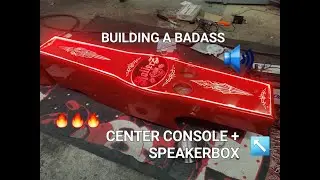 Ultimate Custom Speaker box & Center Console  🚗🔊💥