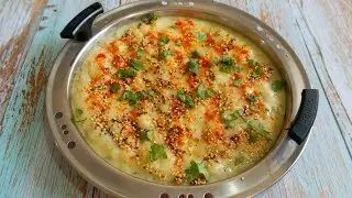 instant rava dhokla | suji dhokla | instant breakfast recipe | gujarati nashta  | kitz corner