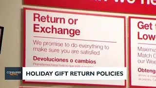 Consumer Headlines: Holiday gift return policies