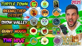 ALL 15 Hidden Stickers in Super Bear Adventure (Fastest full Guide Secret Locations)