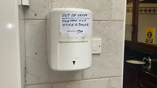 Lovair Airfury C1 hand dryer: The Goat Restaurant, Dublin 🚹2 
