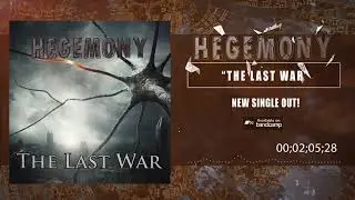 HEGEMONY - The Last War | OFFICIAL SINGLE RELEASE 2020 #technicaldeathmetal #progressivedeathmetal
