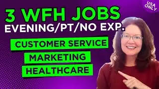 Evening Shift, Part Time, No Experience Needed Work From Home Jobs