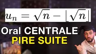 Oral Centrale : Cette suite est PARTOUT dans [0,1] !
