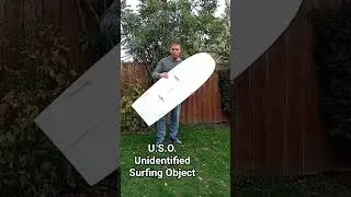 The U.S.O  Alaia /Mini Simmons Hybrid Surfboard. #twinfin #minisimmons #alaia
