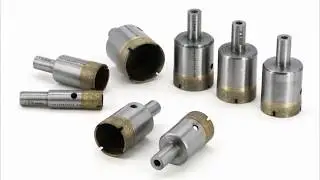 Diamond drill bits for optical glass光学玻璃用直柄金刚石空心钻头