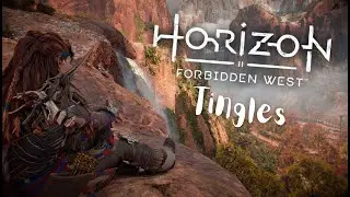 Horizon Forbidden West ASMR - Ambient Nature Sounds, Calm Music, Footsteps, Water Sounds, Gathering