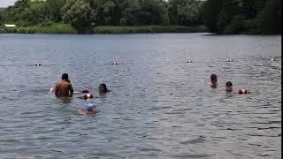 Cooling Off in Mine Hill