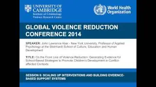 John Lawrence Aber - School-based Strategies for Children's Development