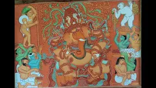 Kerala Mural with Native Artist of Kerala