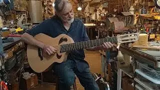 Veillette  7-string bass/baritone guitar