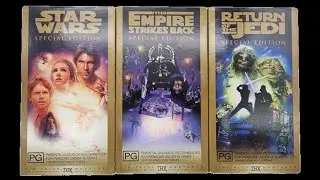 STAR WARS 1997 SPECIAL EDITION VHS Opening Compilation Behind The Scenes