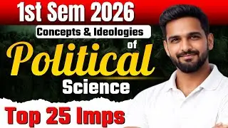 1st Sem Political Science Important Questions |Political Science important Questions