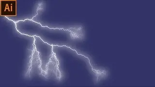 How To Create Lighting in Sky adobe illustrator tutorial 2019