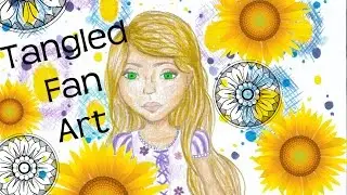 Young Rapunzel Illustration  || Fan Art Friday