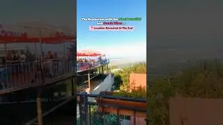 Scenic Dining at Kusika Restaurant | Sighnaghi, Georgia 🇬🇪 #food #georgia #ytshorts