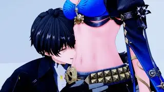 Rover kiss Galbrena -Wuthering waves MMD