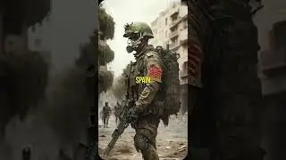 What Countries would look like if they where post zombie apocalyptic soldier #shorts