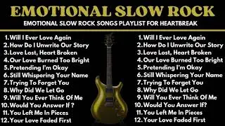 NEW EMOTIONAL SLOW ROCK -  VOL  1 | AMERICAN ROCK SONG   PLAYLIST 2025