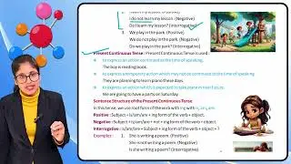 Aayansh English Grammar Class 7 Chapter 15 Present Tense