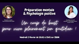 Webinaire préparation mentale et psychologie positive